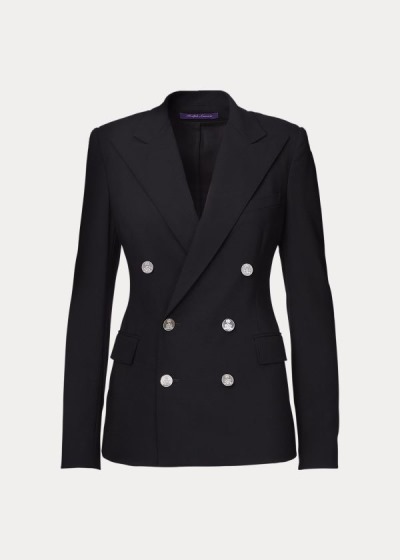 Ralph Lauren The RL Stretch Wool Blazer Dame Danmark (NSFXH9742)